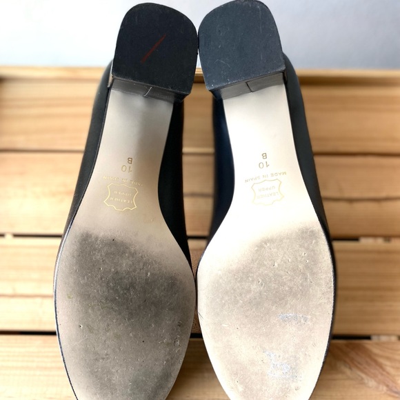 French Soles FS/NY leather block heels - Picture 5 of 5